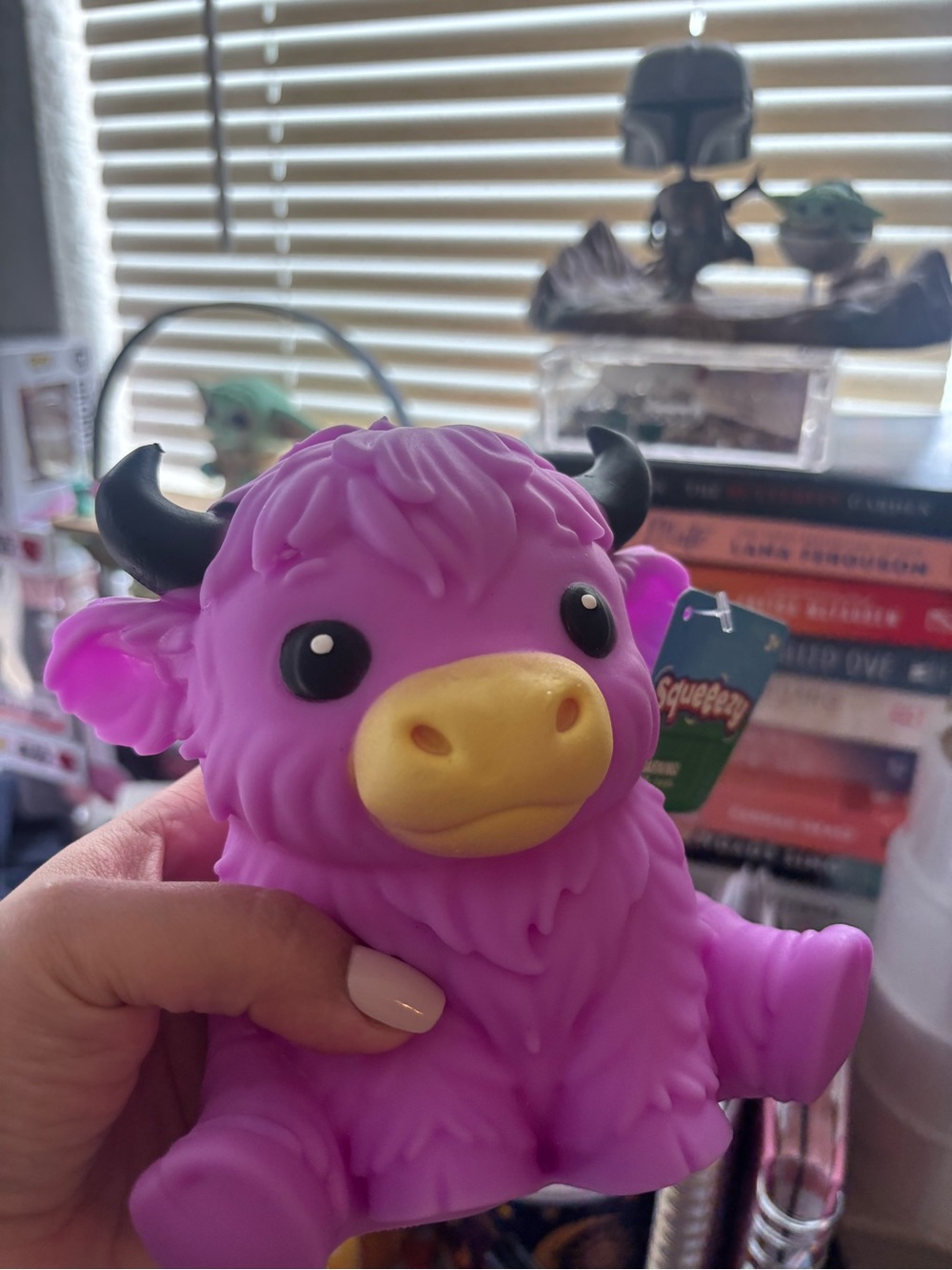 SQUEEEZY HIGHLAND COW SQUISHY Target Purple Toymendous Sunny Days